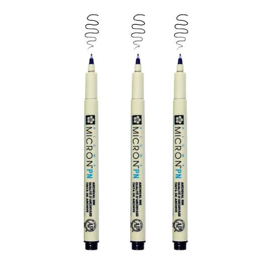 12 Packs: 3 ct. (36 total) Pigma® Micron™ PN Durable Plastic Nib Black Pens